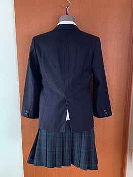 Amazon.co.jp: 制服 本物 ブレザー 赤リボン 冬服 コスプレ用